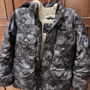 Lands end boys winter coat